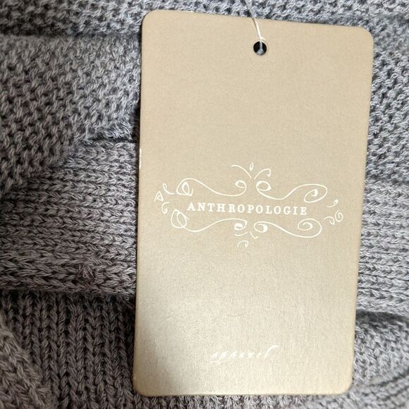 NWT Anthropologie Sparrow cotton blend cardigan medium fringe - Picture 7 of 9